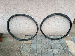 Dva použité pláště Specialized Roubaix Pro 700x25/28c na dojetí