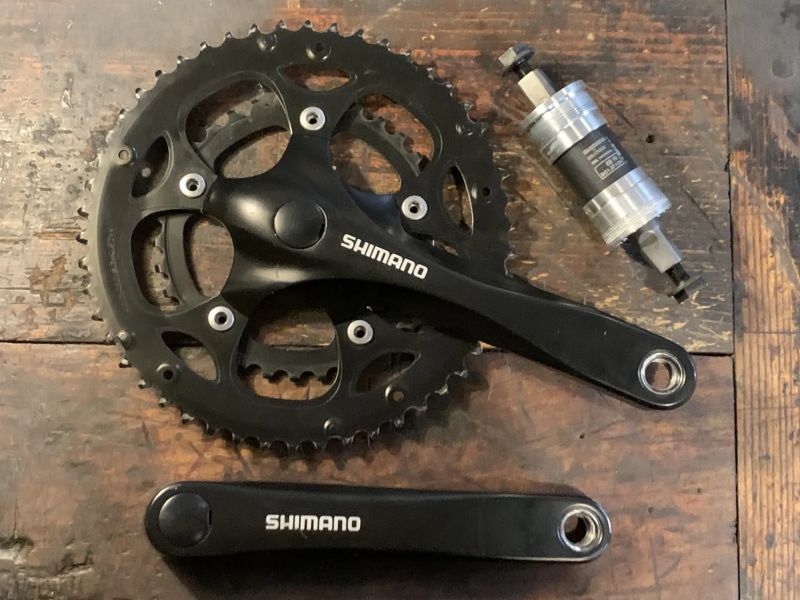 kompletní sada Shimano Claris + brzdy Tektro