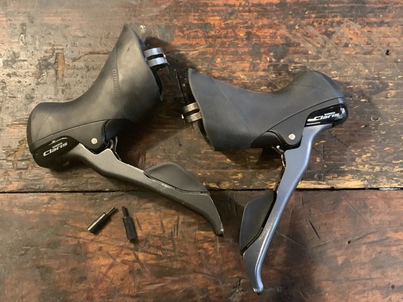 kompletní sada Shimano Claris + brzdy Tektro