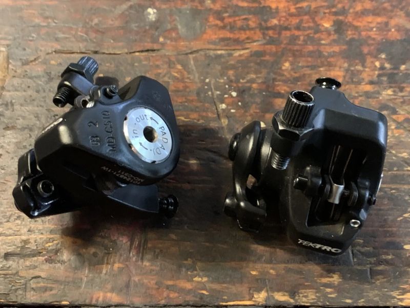 kompletní sada Shimano Claris + brzdy Tektro