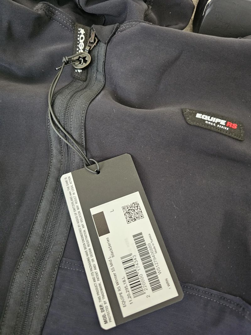 Assos Equipe RS Winter (střední vrstva) - L