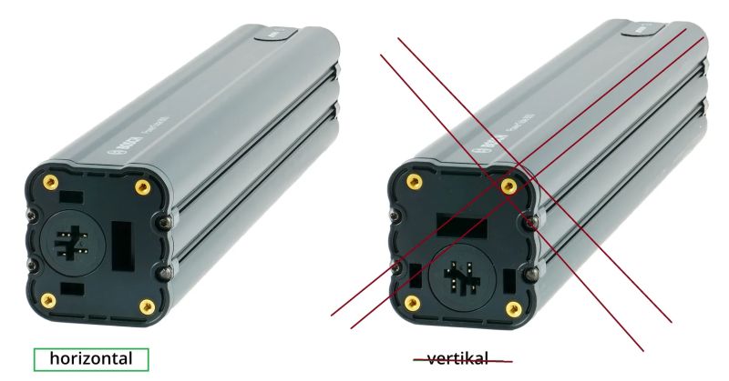 Nová baterie Bosch powertube 800 horizontal