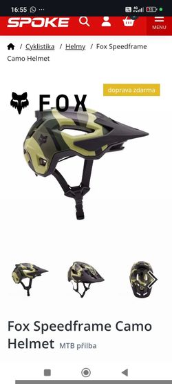 Fox Speedframe Mips helma