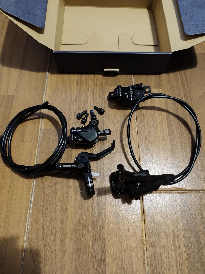 Brzdy Shimano BL-MT501 + BR-MT500 sada - stav nových 