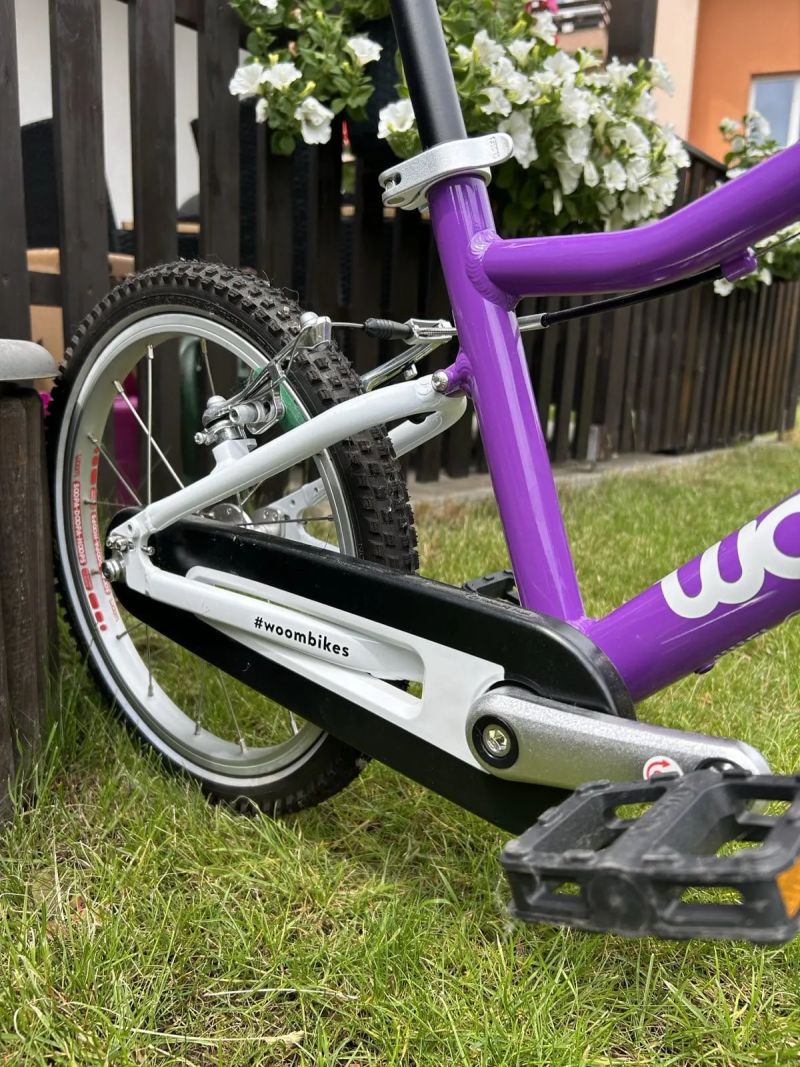 Dětské kolo Woom 3 fialove