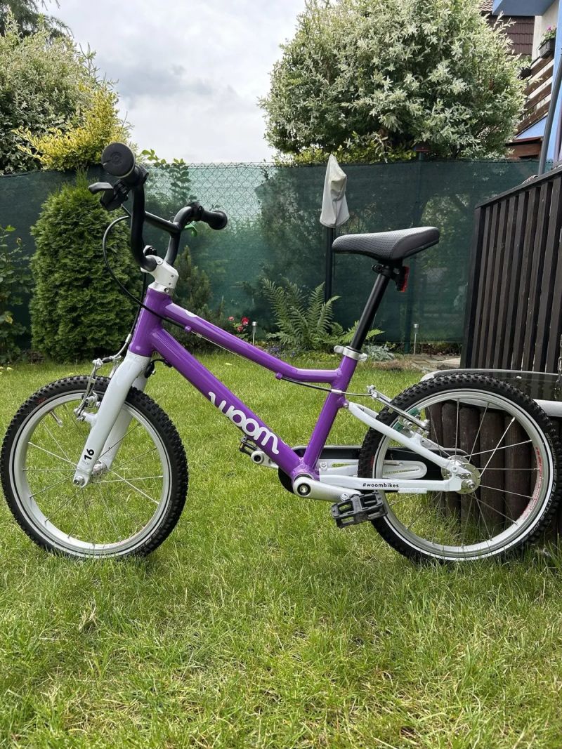 Dětské kolo Woom 3 fialove