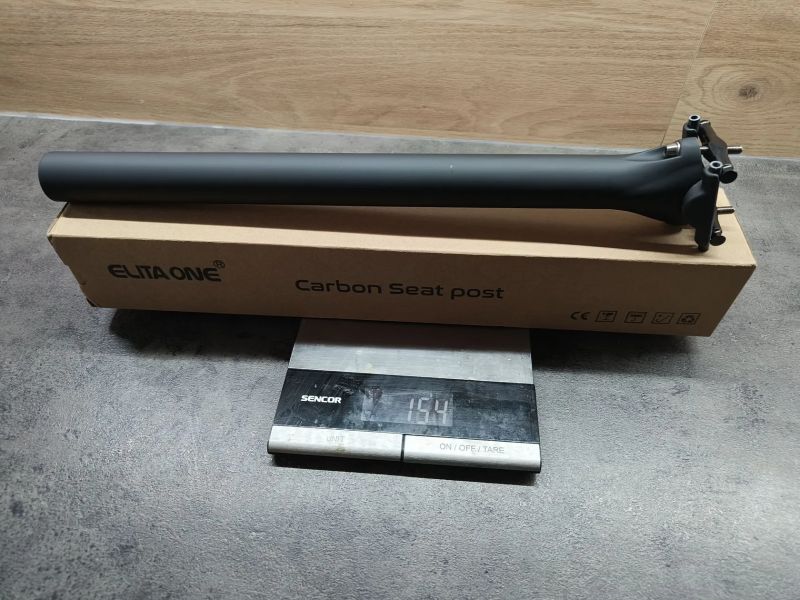 Karbonová sedlovka Elita ONE 31,6 / 400mm / 154 gramů