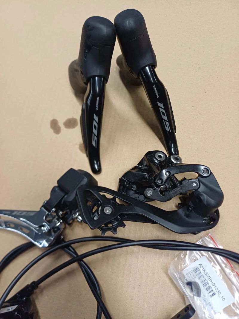 Shimano 105 Di2 šatr, smyk páky