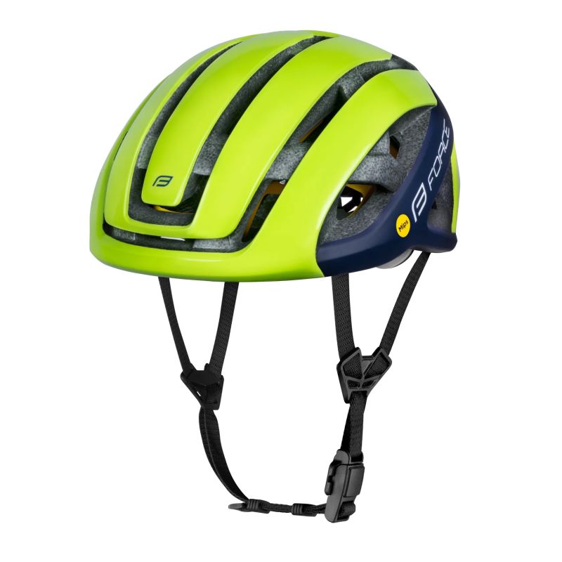 Nová přilba FORCE NEO MIPS fluo-modrá L-XL (58-62 cm)