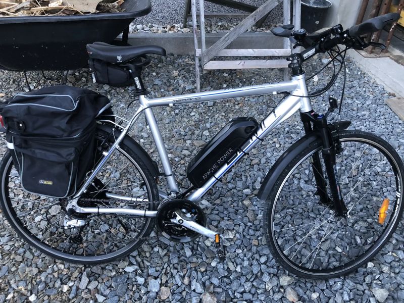 Přestavba na elektrokolo Apache