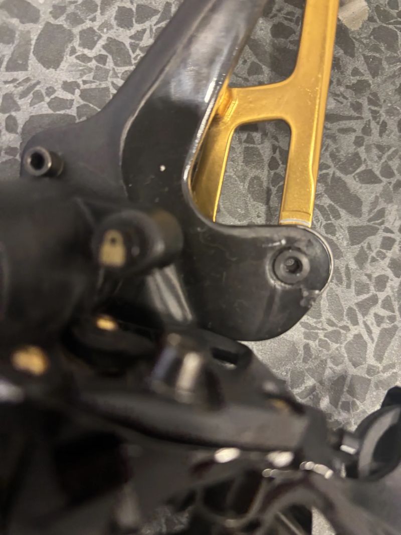 Přehazovačka Sram XX1 - zlomený pastorek