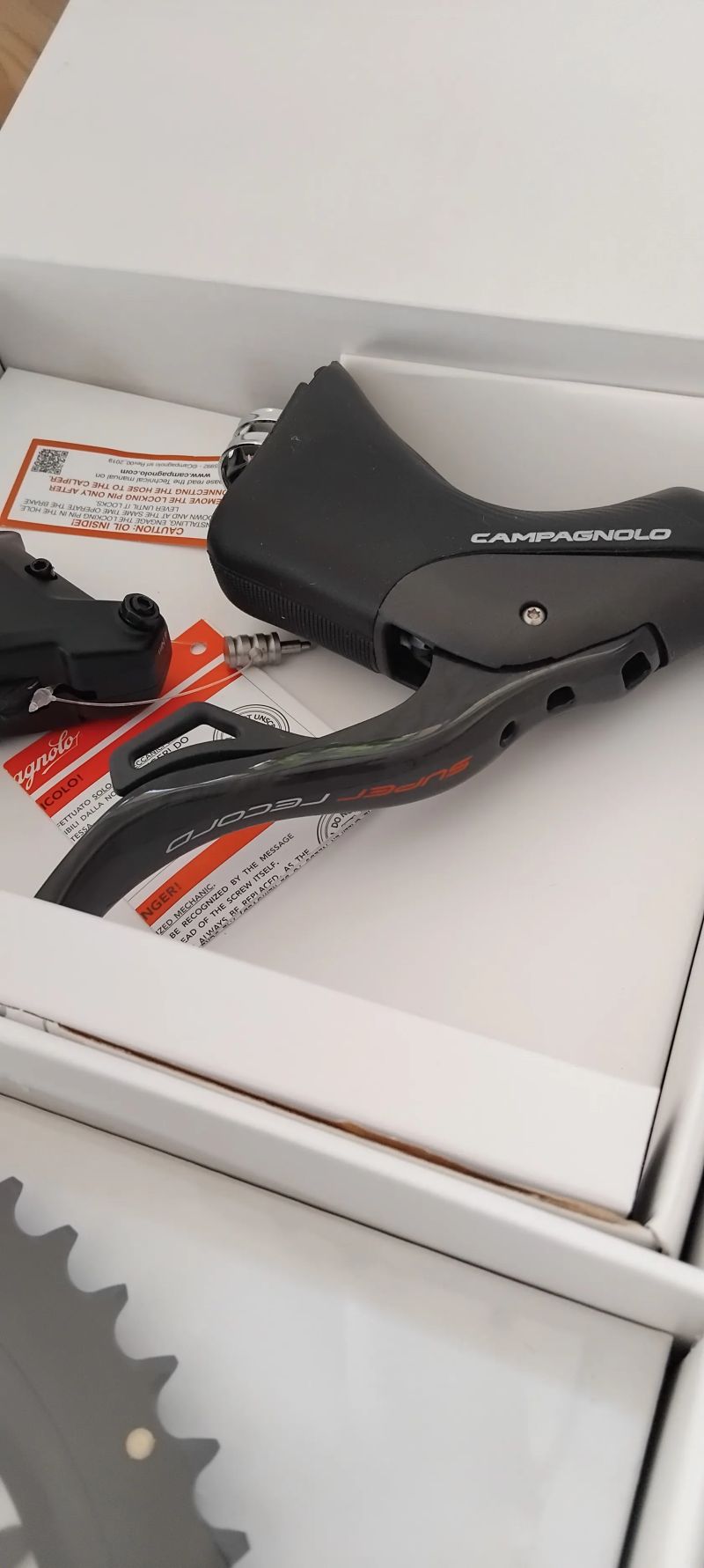 Nová elektrická sada Campagnolo Super Record EPS