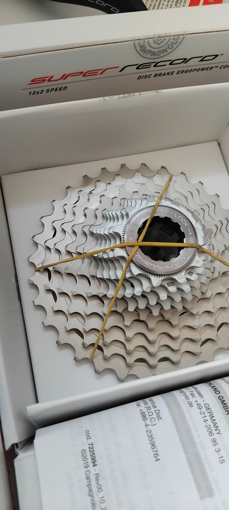 Nová elektrická sada Campagnolo Super Record EPS