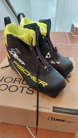 Dětské boty na běžky, sotva použité