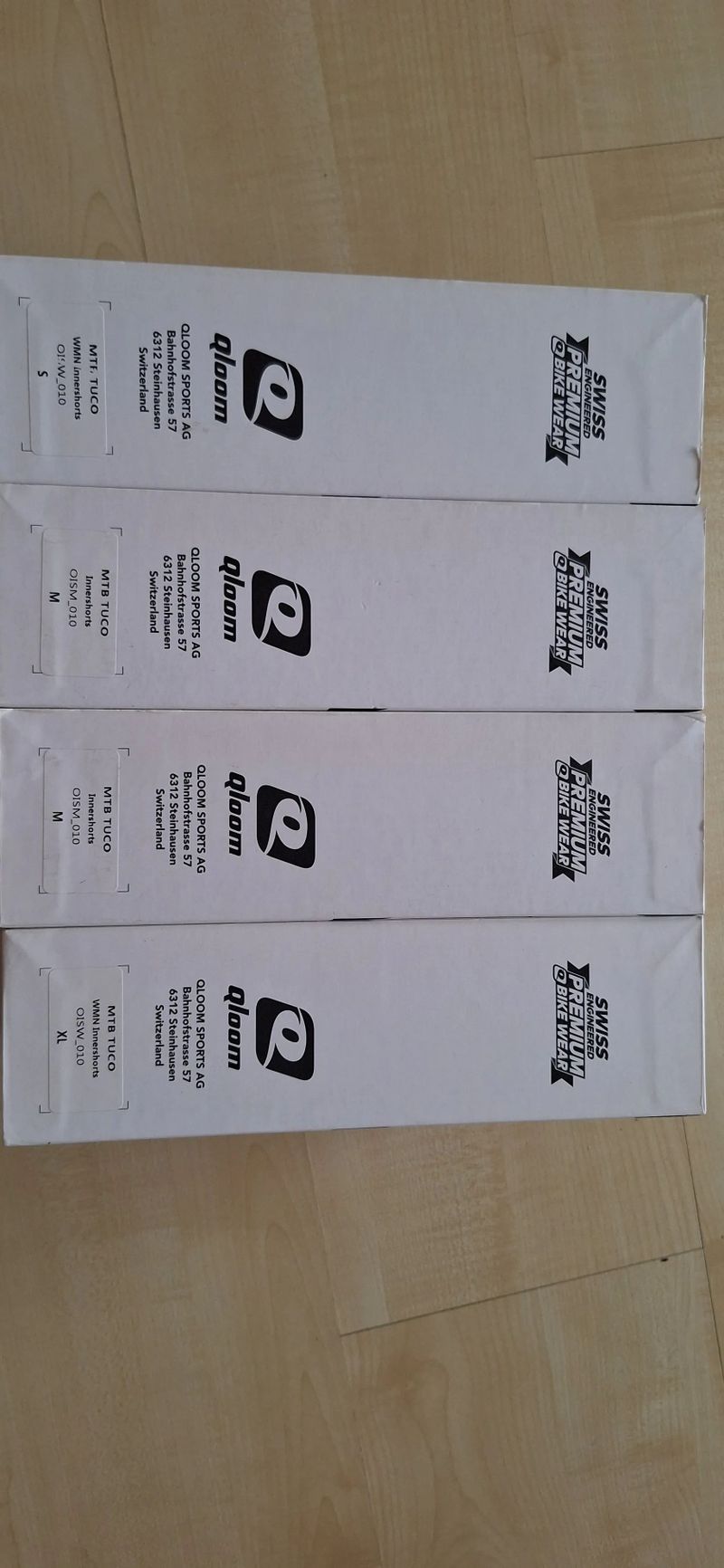 Vnitřní kraťasy/boxerky s vložkou 