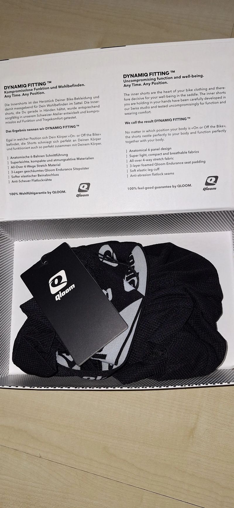 Vnitřní kraťasy/boxerky s vložkou 