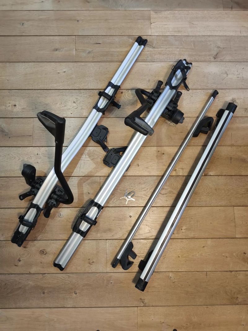 Držák na kola Thule Pro Ride 591 (x2) + střešní nosič