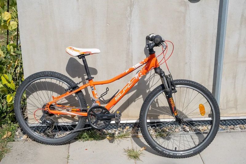 Superior Paint XC - oranžové (UNI) dětské kolo 24" pro výšku postavy od 130cm do 155cm