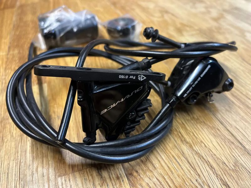 Shimano Dura-Ace R9100 - mechanická disc 2x11 sada (KRÁTCE POUŽITÁ, do 1,5tis km)