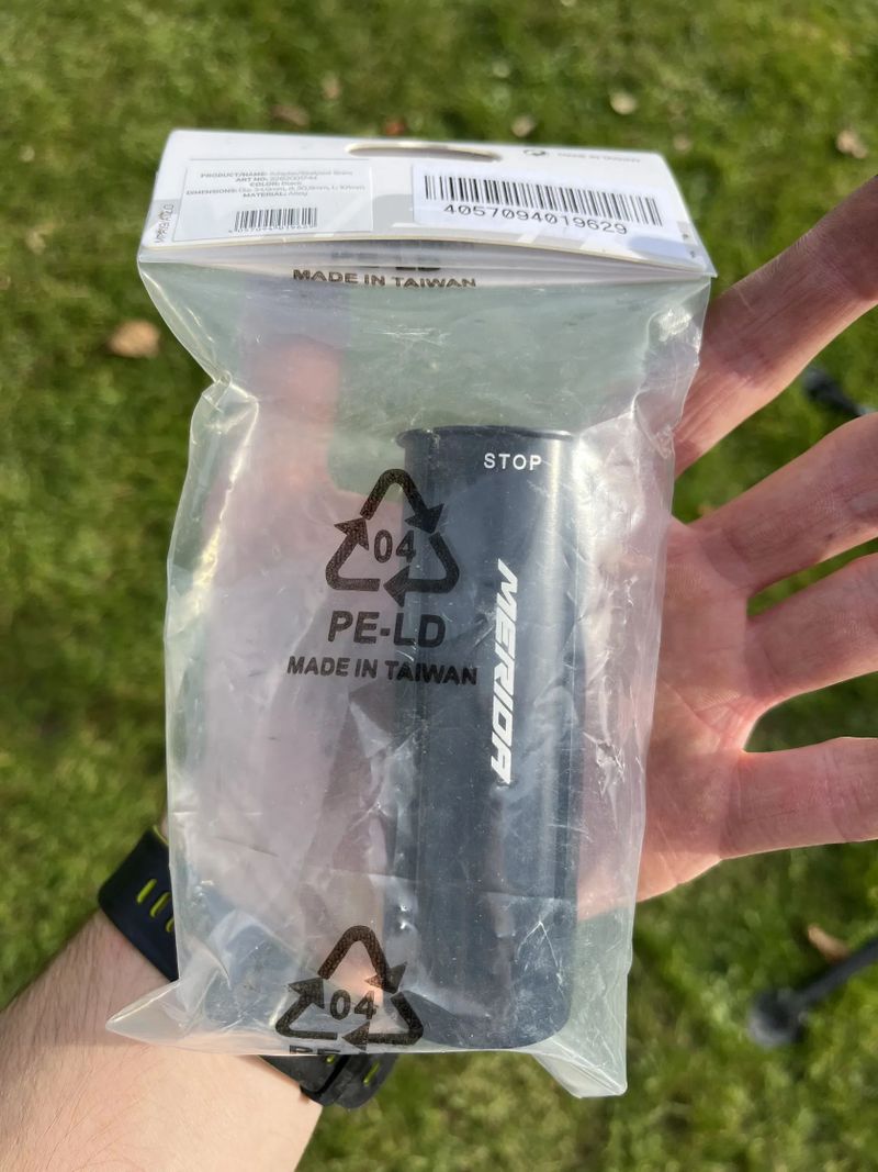 Redukce průměru sedlovky 34,9 na 30,9