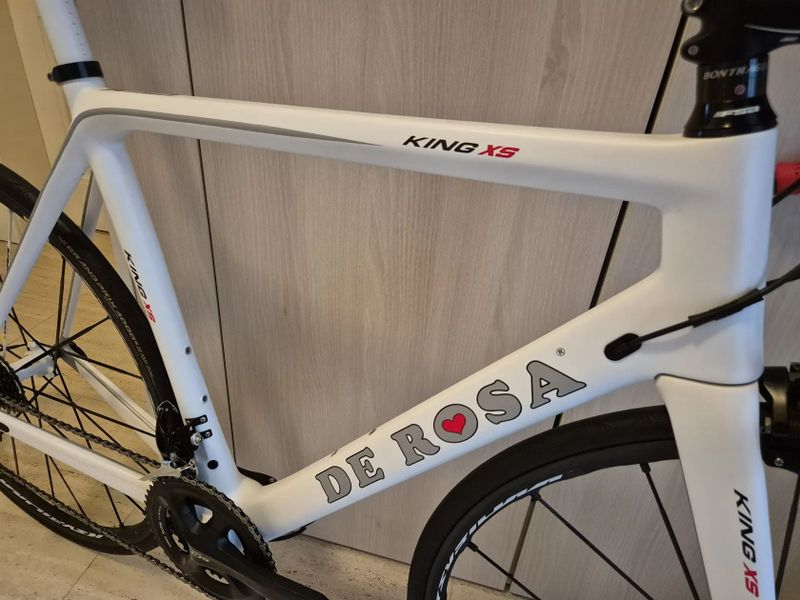 De Rosa King XS (Shimano 105, Mavic Ksyrium SLE, vel. 55, stav nového kola)