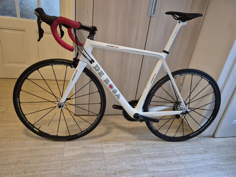 De Rosa King XS (Shimano 105, Mavic Ksyrium SLE, vel. 55, stav nového kola)