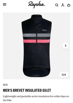 Rapha Brevet insulated gilet vel L