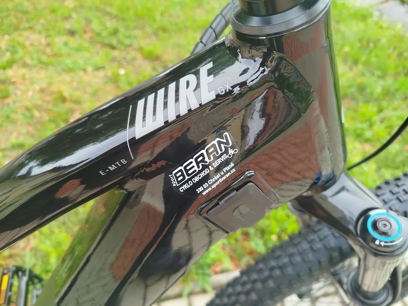 eMTB CTM WIRE GX xpert, motor Panasonic Ultimate GX 95Nm, 820Wh baterie