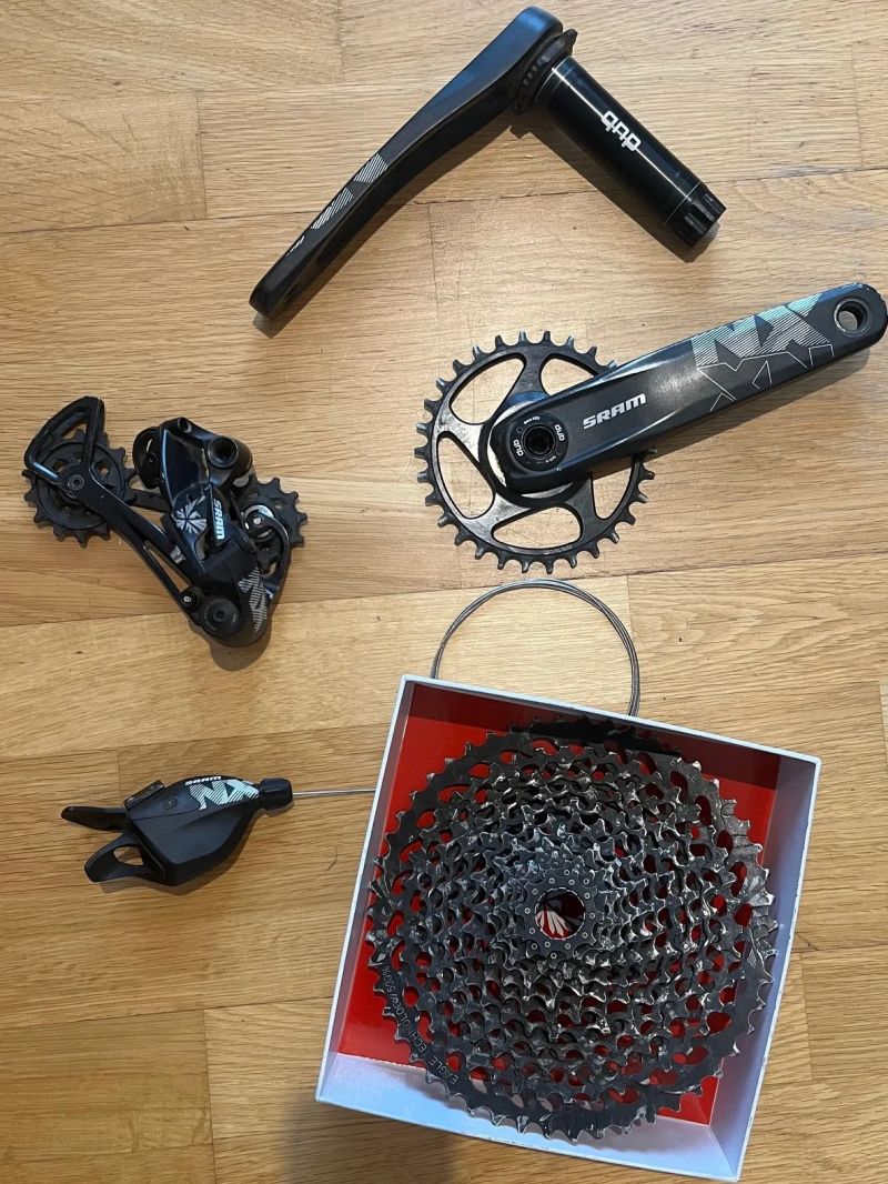 Pouzita sada Sram Eagle NX 12x