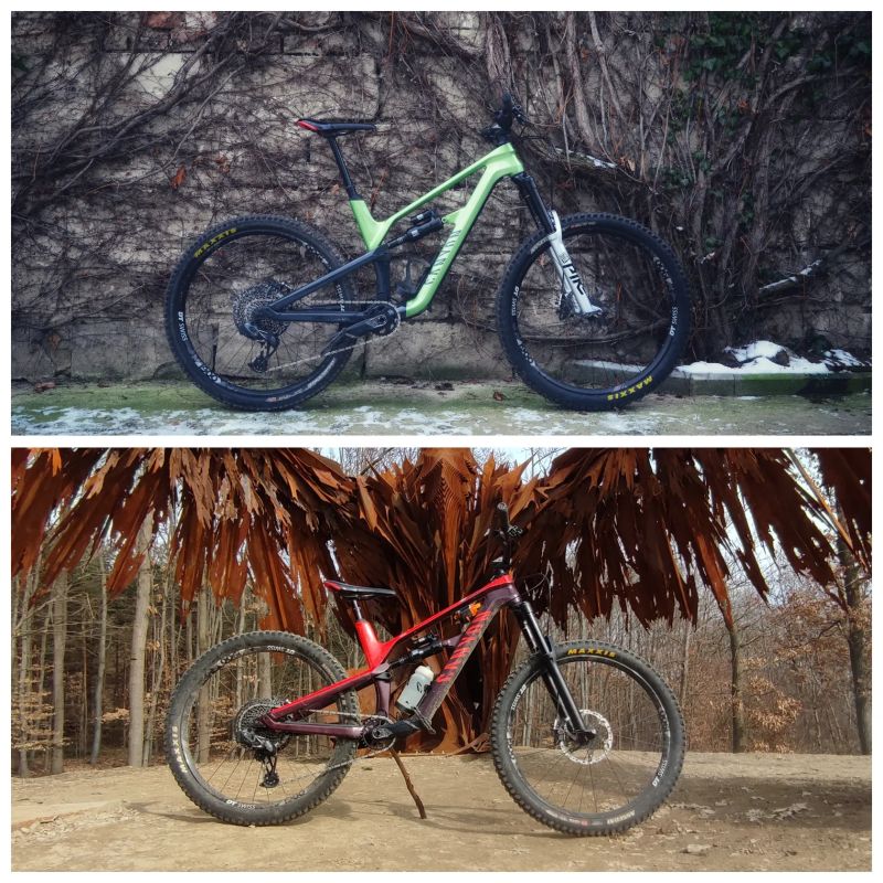 Canyon Spectral CF 7 vel. M + náhradní díly 