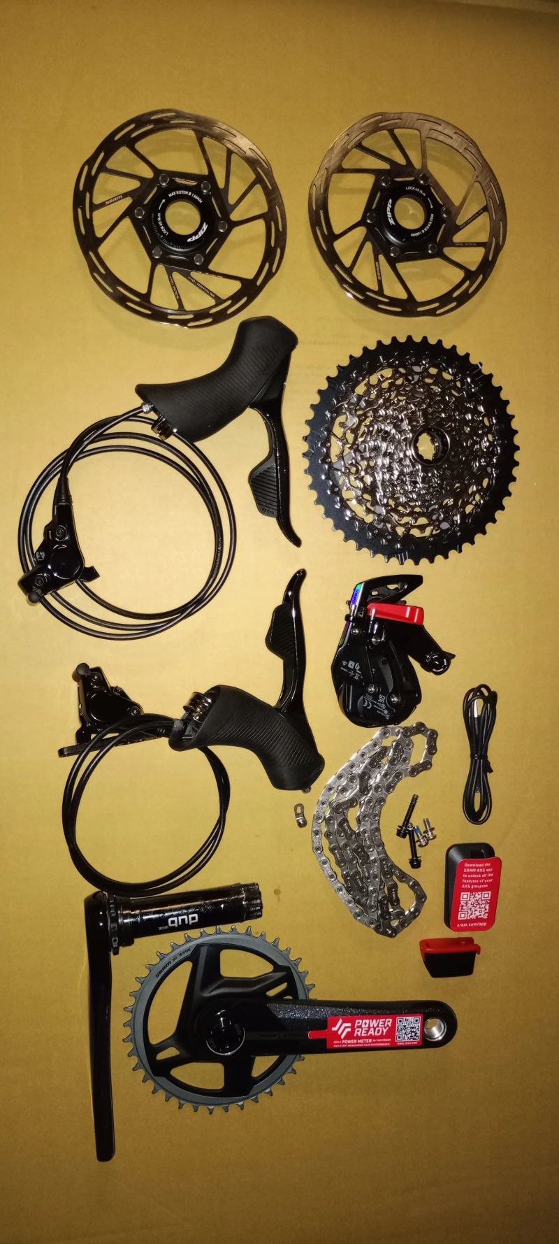 SRAM Force AXS 1x12 Wide - sada