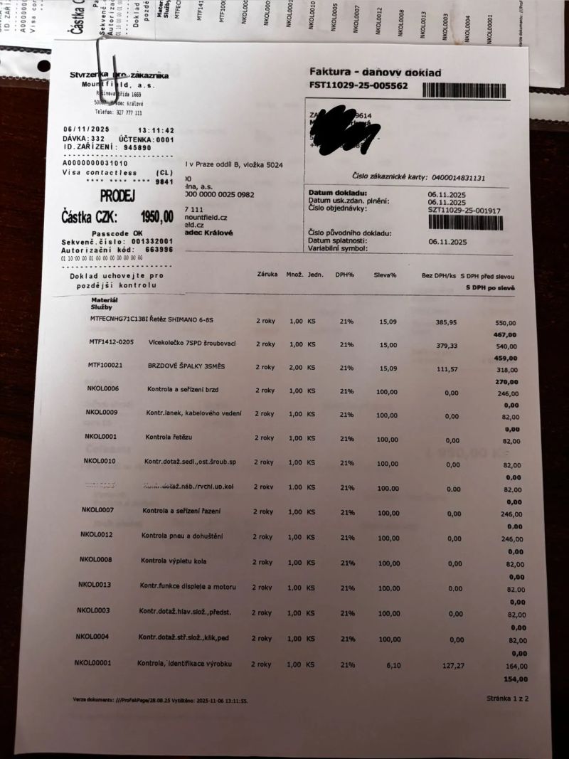 Mountfield TOUR 1.2 (model 2023)