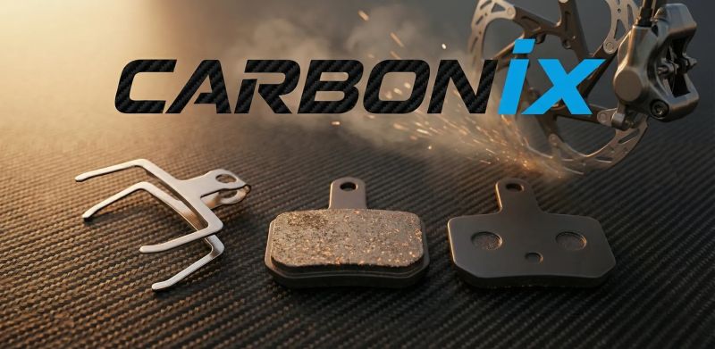 Nové brzdové destičky Carbonix (Semi-Metallic) – pro SRAM & Avid (cena za sadu)