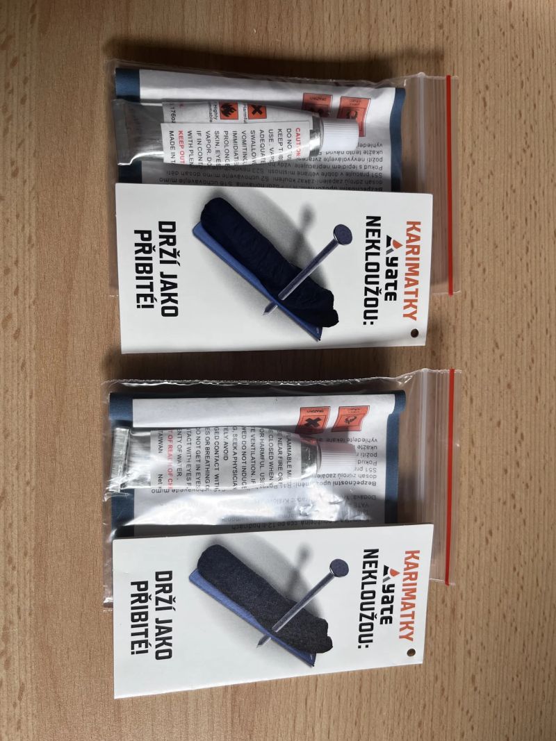 Kempinkové vybavení vše nové nepoužité