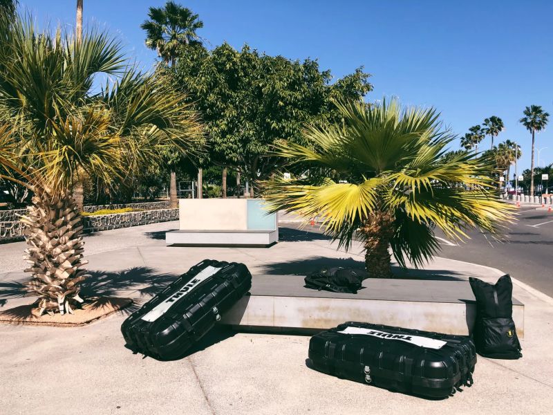 Půjčovna kufrů na kolo Thule