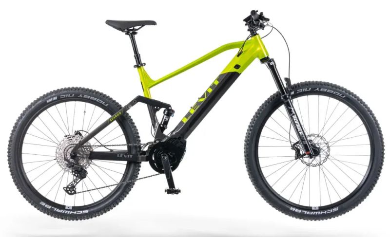 🔥🔥 SLEVA 45.000Kč -45% 🔥🔥 Elektrokolo eMTB Adv. FS LEVIT SVAROG BF lime black pearl