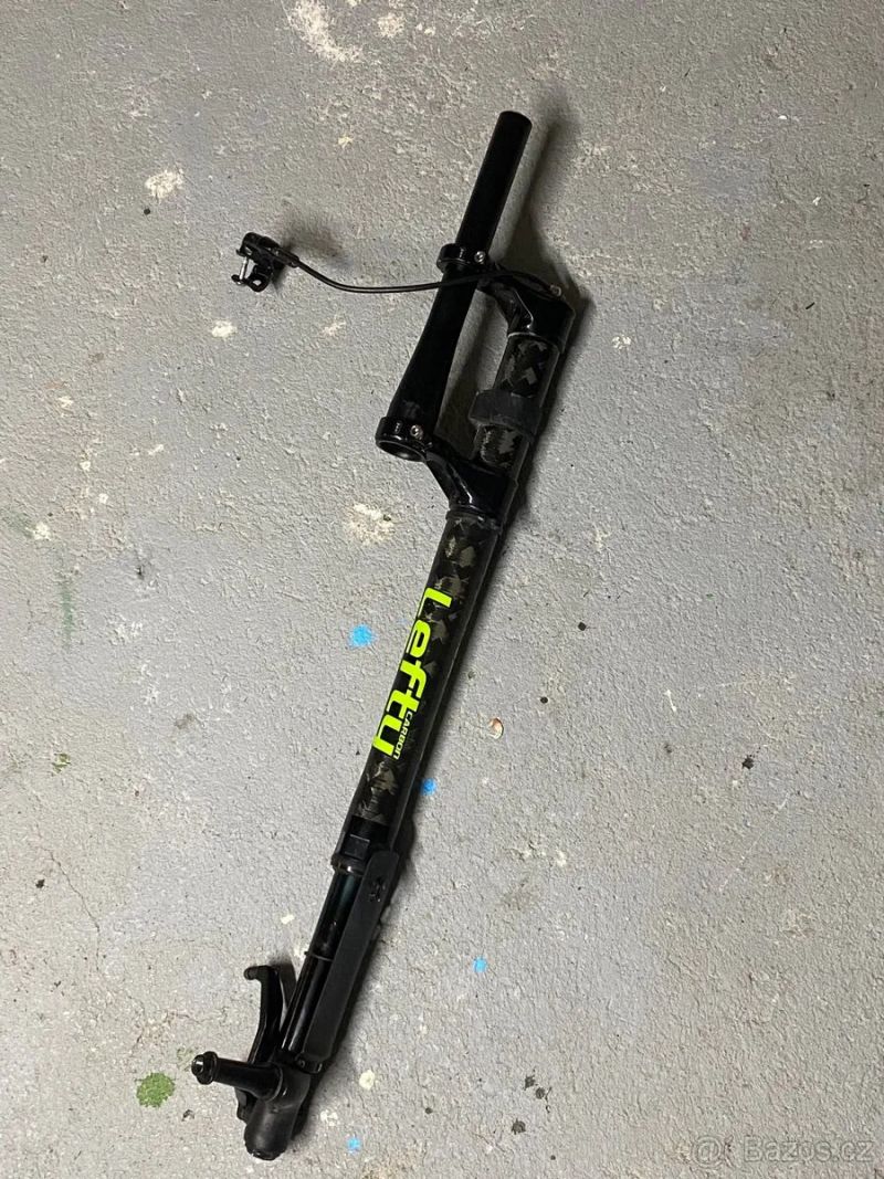 Vidlice Lefty carbon XLR 29 100mm, Redukce Tapered