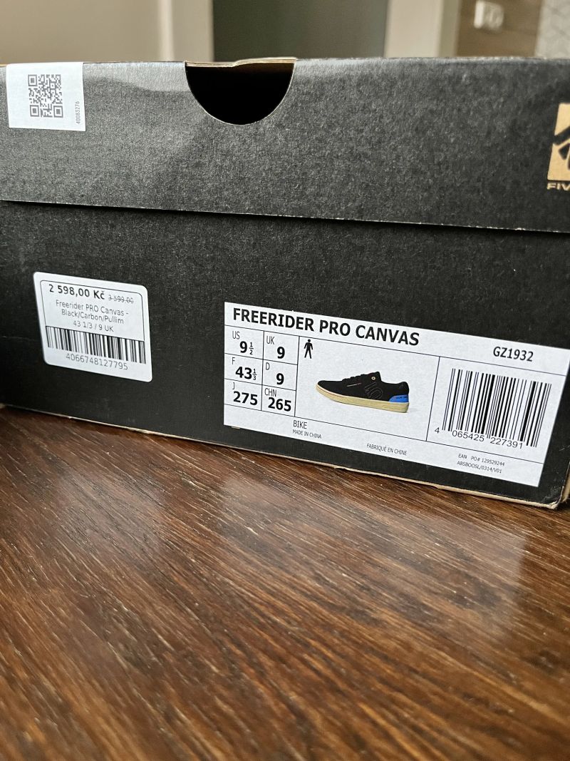 Five Ten Freerider Pro Canvas // 43 1/3 