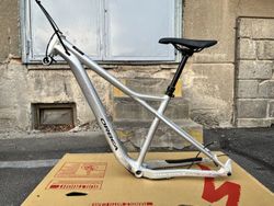 Rám Orbea Laufey Raw Silver 