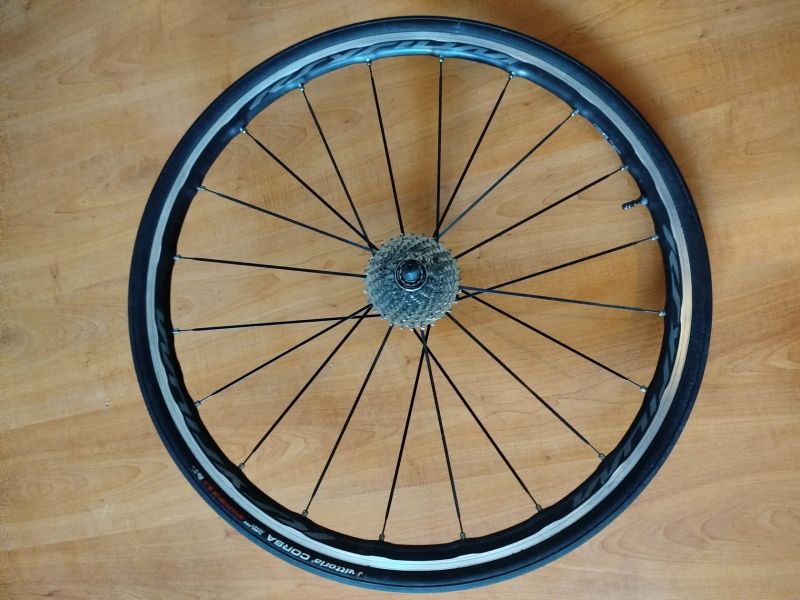 Prodám kola Mavic Ksyrium Elite UST s kazetou Shimano 105