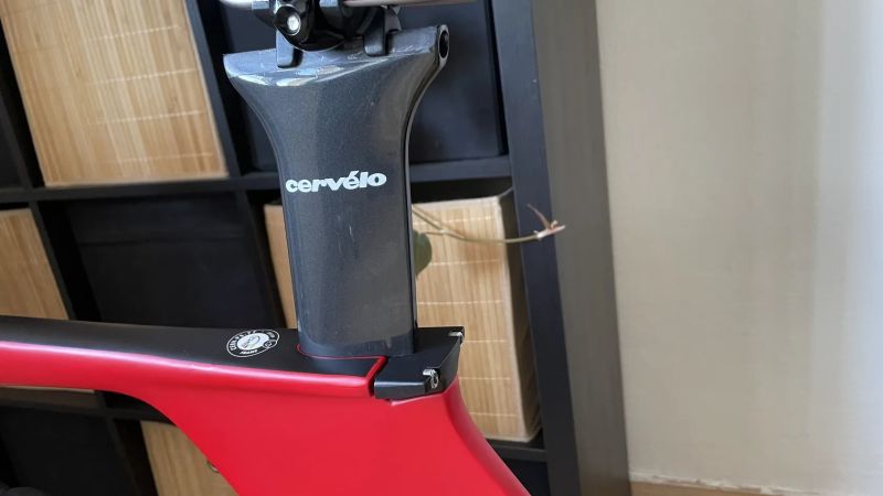 Cervélo P5 Six Dura Ace mech.