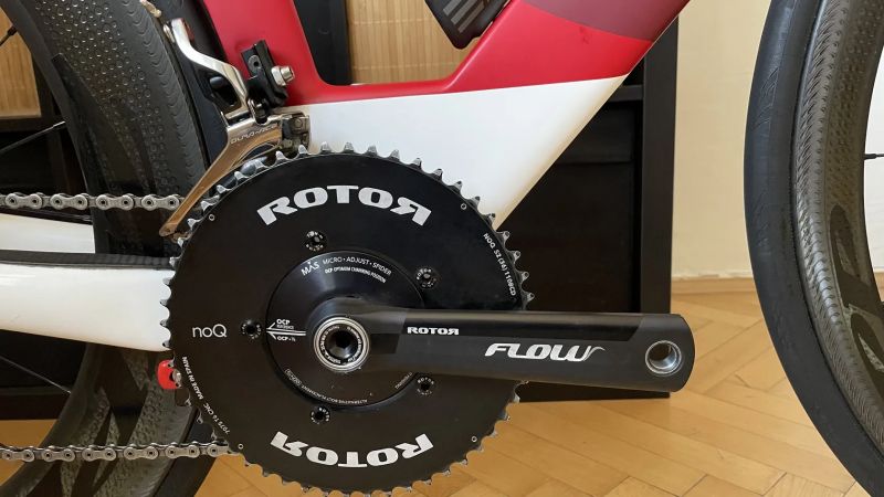 Cervélo P5 Six Dura Ace mech.