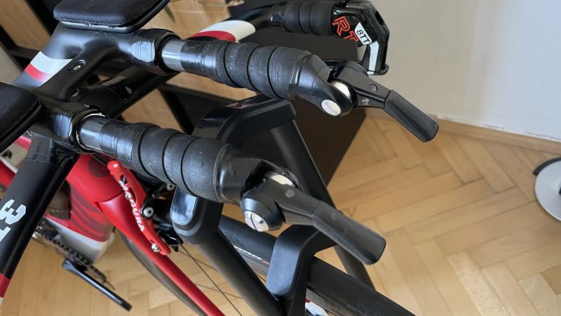 Cervélo P5 Six Dura Ace mech.