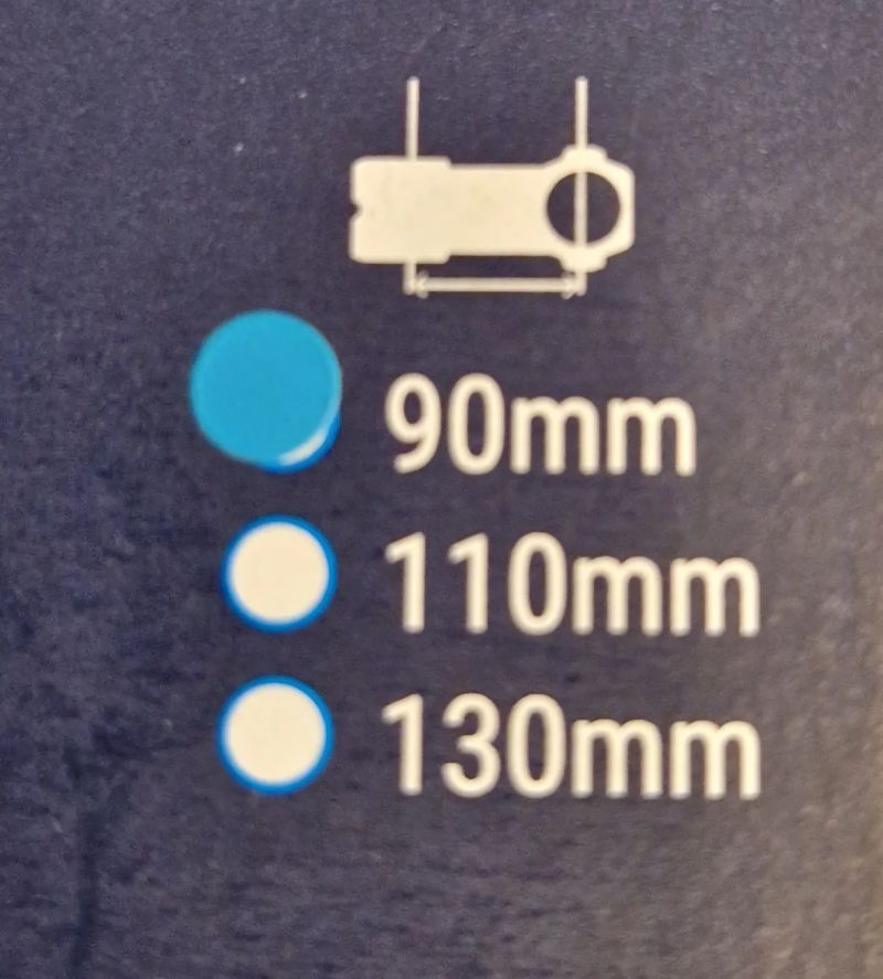 Stavitelný představec BBB BHS-29 OS - 90mm