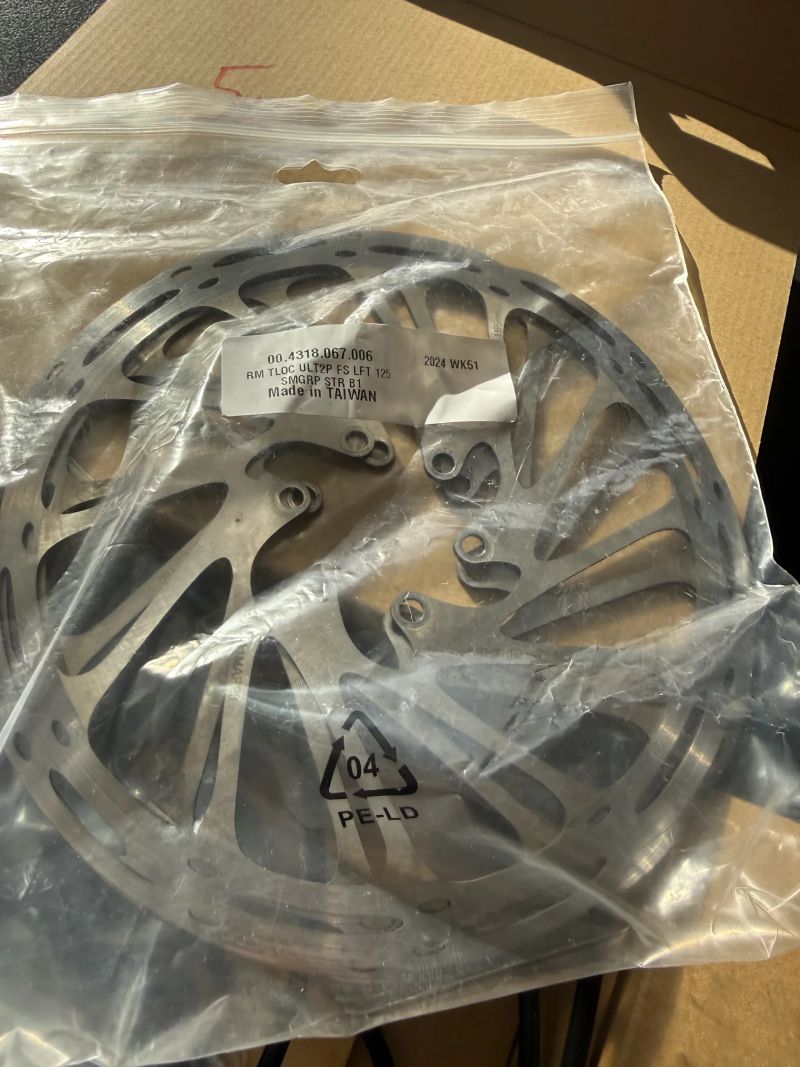 SRAM LEVEL BRZ + Kotouče 180mm