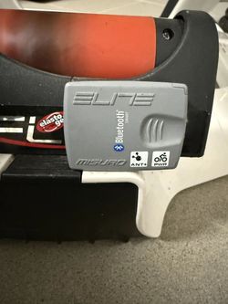 Trenažér Elite QUBO FLUID + Misuro B bluetooth/ANT + podložka pod přední kolo