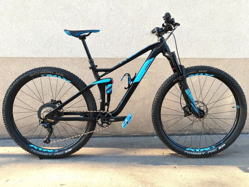 CUBE STEREO 120 RACE vel. M/18", 29", Shimano XT, TOP STAV