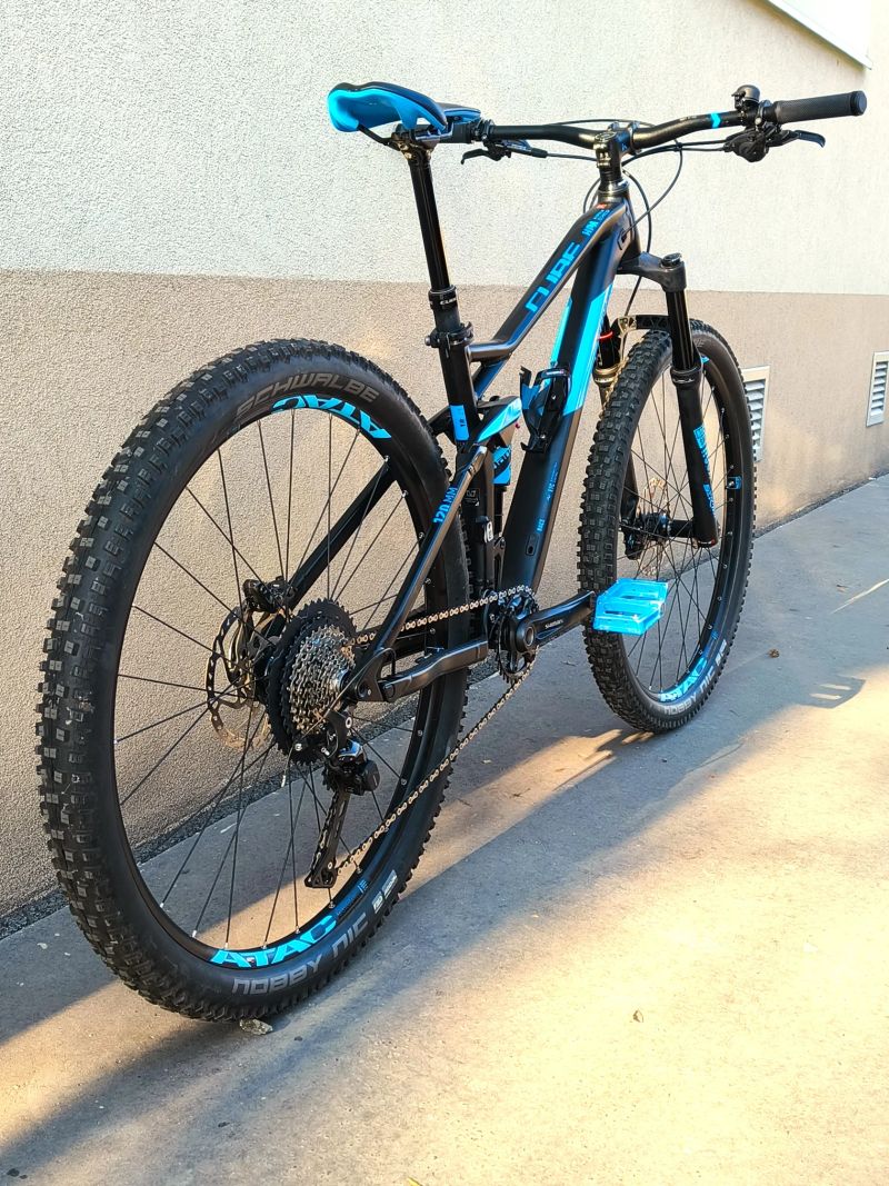 CUBE STEREO 120 RACE vel. M/18", 29", Shimano XT, TOP STAV