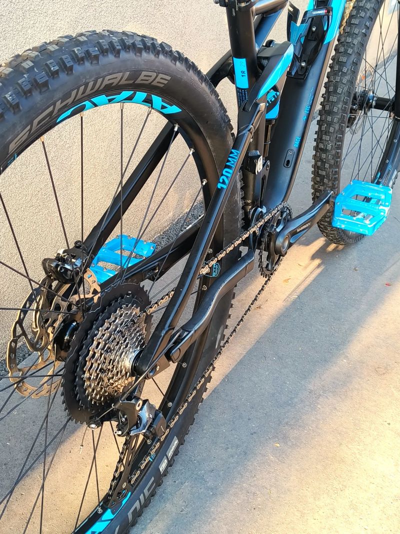 CUBE STEREO 120 RACE vel. M/18", 29", Shimano XT, TOP STAV