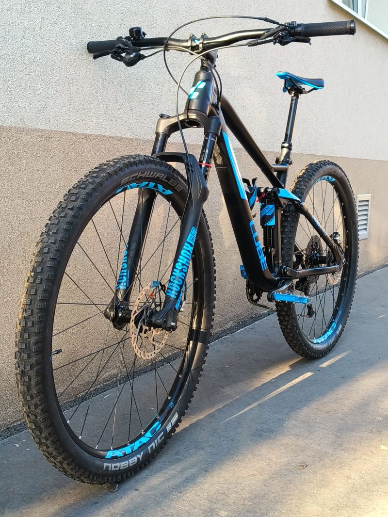 CUBE STEREO 120 RACE vel. M/18", 29", Shimano XT, TOP STAV